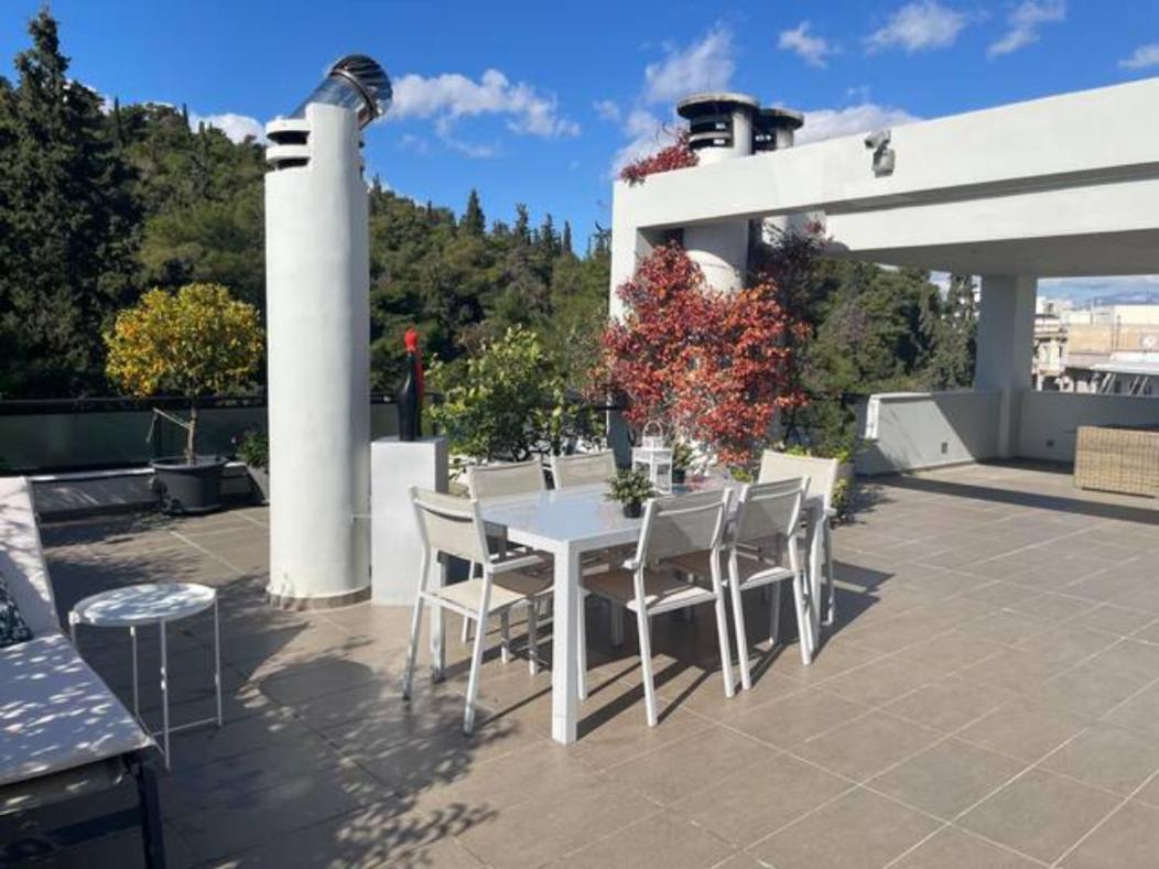 Appartamento Athens Lycabettus Hill Penthouse, Private Roof Garden & Pool Esterno foto
