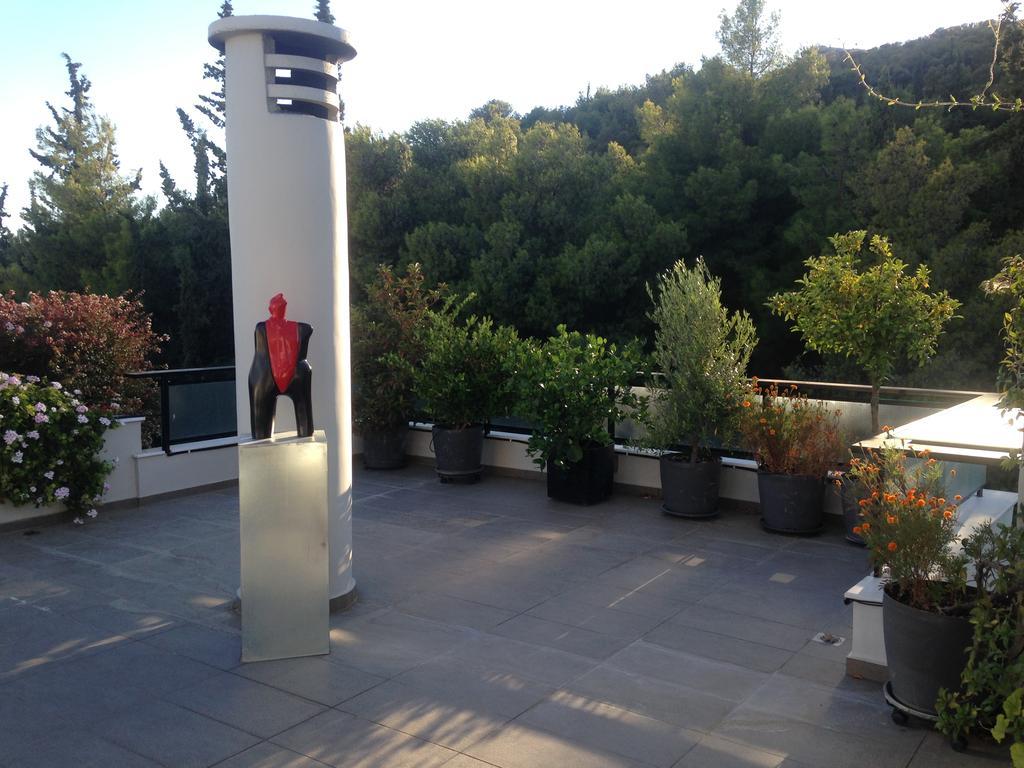 Appartamento Athens Lycabettus Hill Penthouse, Private Roof Garden & Pool Esterno foto