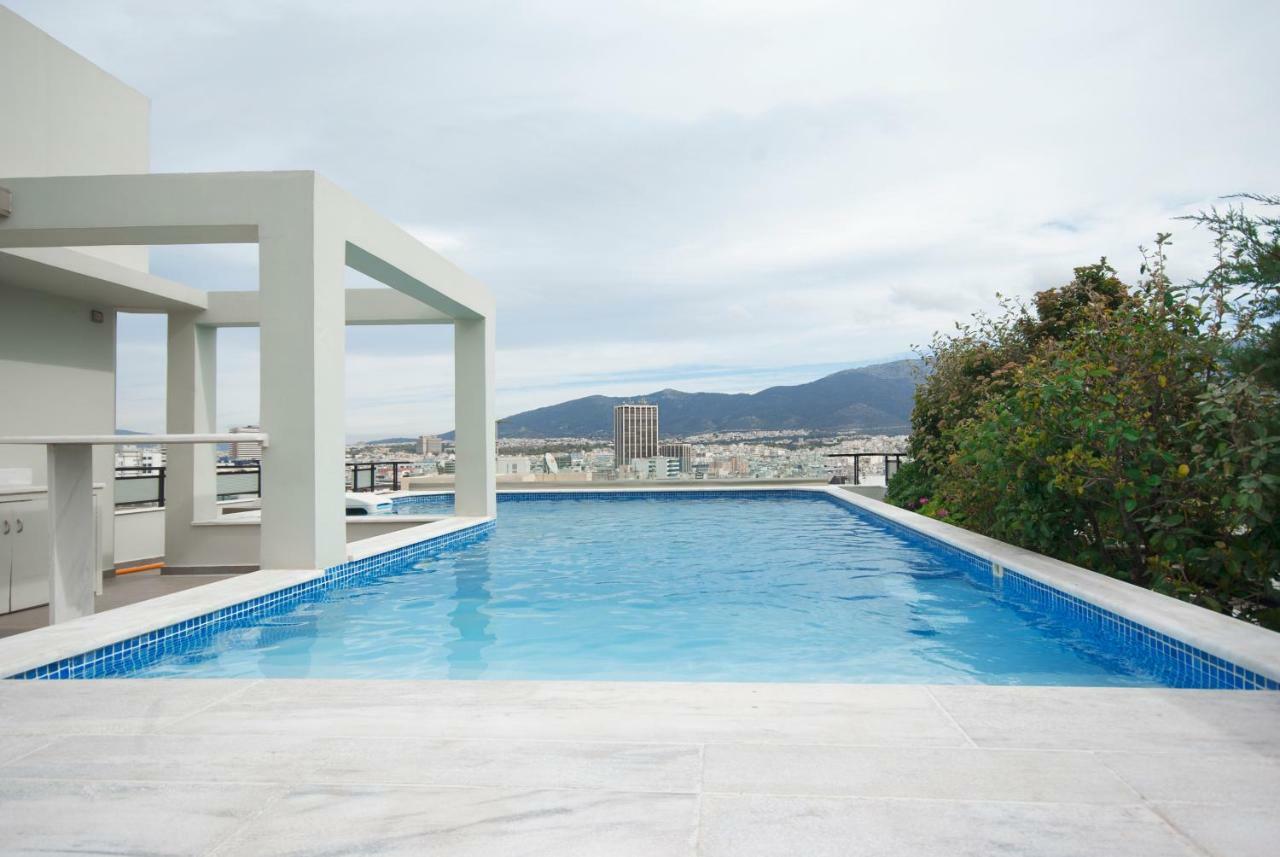 Appartamento Athens Lycabettus Hill Penthouse, Private Roof Garden & Pool Esterno foto
