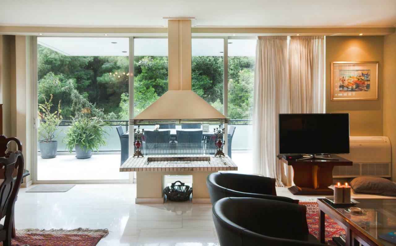 Appartamento Athens Lycabettus Hill Penthouse, Private Roof Garden & Pool Esterno foto