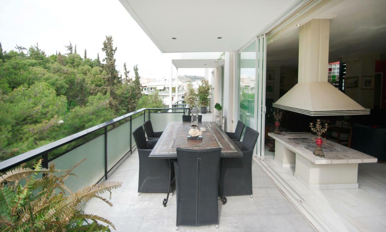 Appartamento Athens Lycabettus Hill Penthouse, Private Roof Garden & Pool Esterno foto
